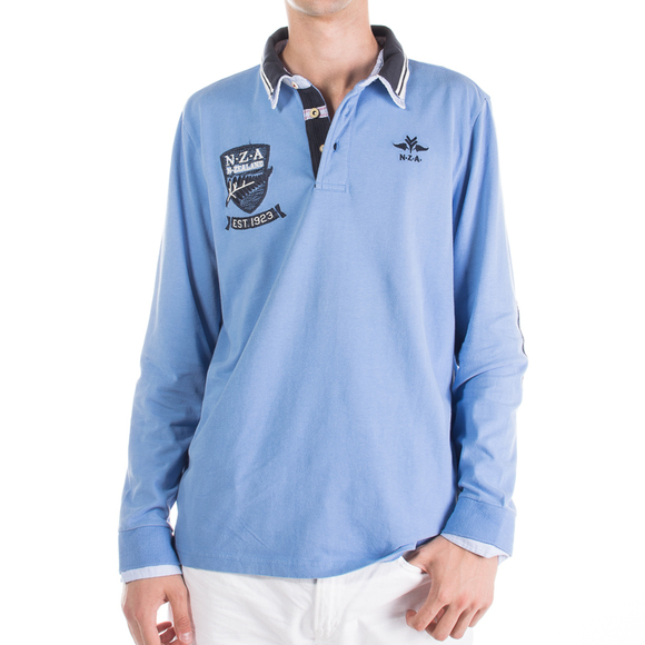 NEW ZEALAND BLUE SWEATER | MENS SIZE L - Picture 2 of 5